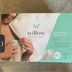 COPY - CLOSING CLOSET. BRAND NEW Willow 3rd Generation Pump - 24mm